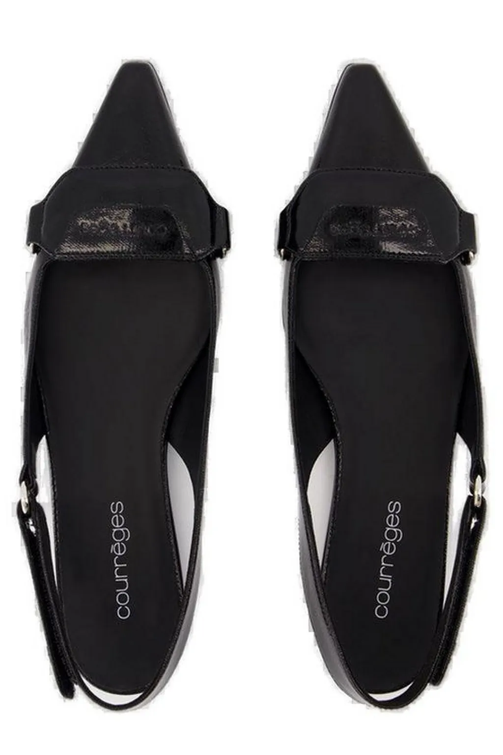 Racer Pointed Toe Ballet Flats