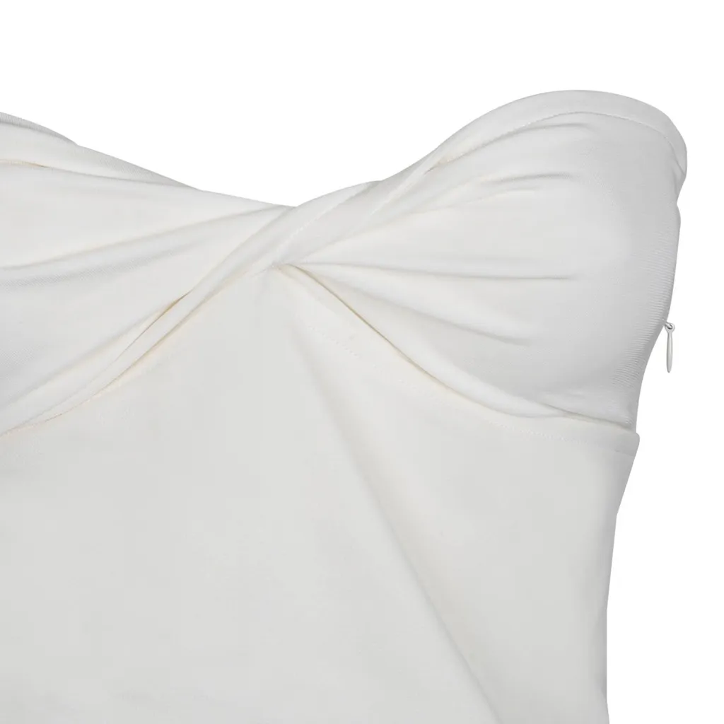 One-Shoulder A-Line Mini Dress