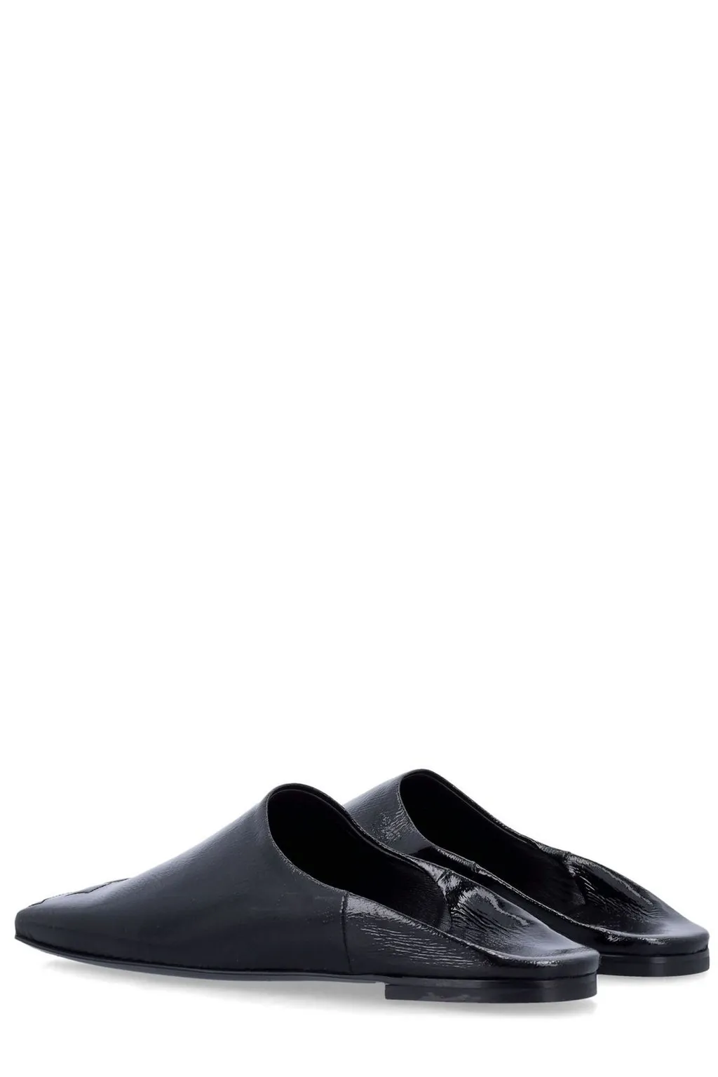 Heritage Square-Toe Mules