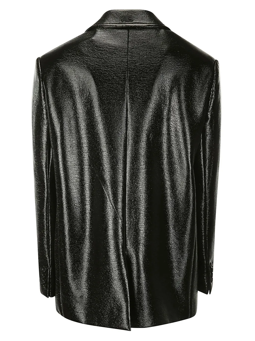 Strap Vinyl Tailored Jacket