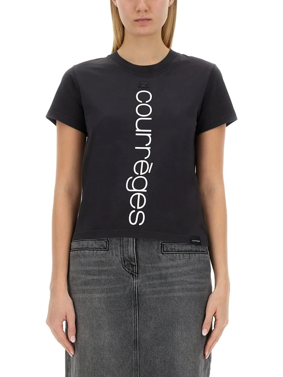 Logo Printed Crewneck T-Shirt
