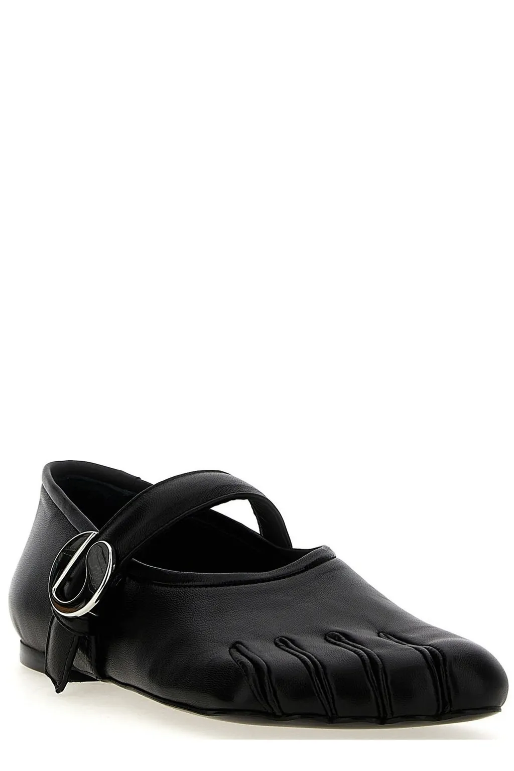 Five-Toe Ballerina Belt Flats