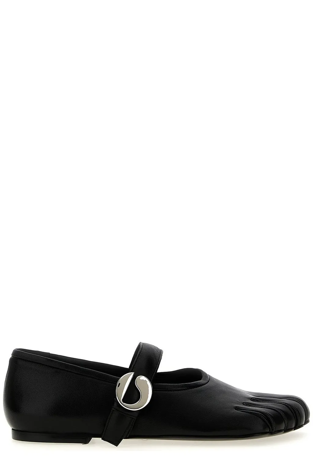 Five-Toe Ballerina Belt Flats