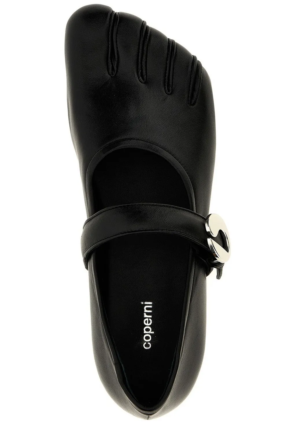 Five-Toe Ballerina Belt Flats