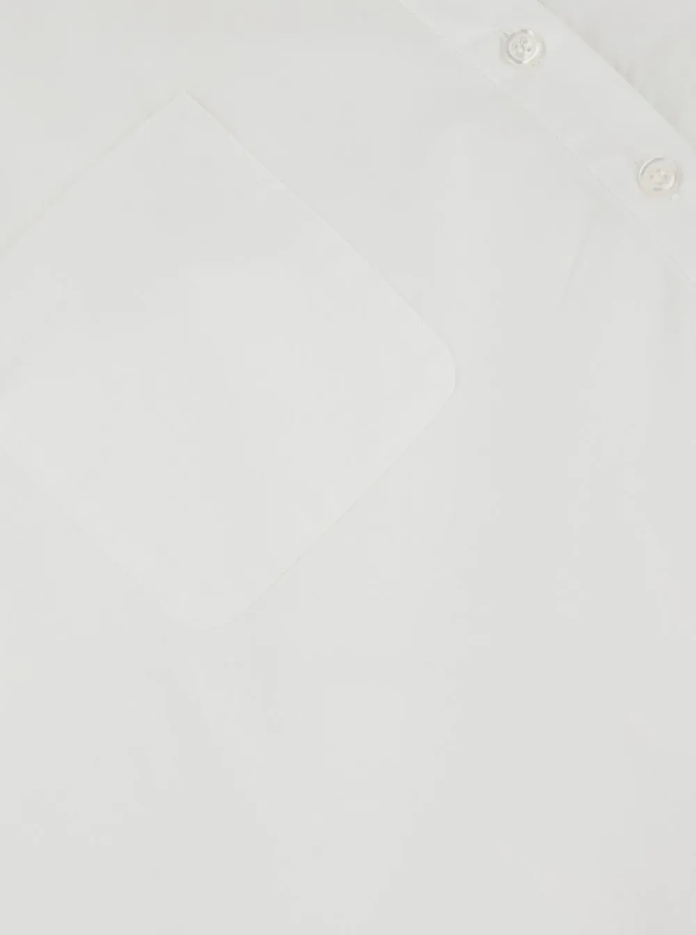 Asymmetric Buttoned Heart Shirt