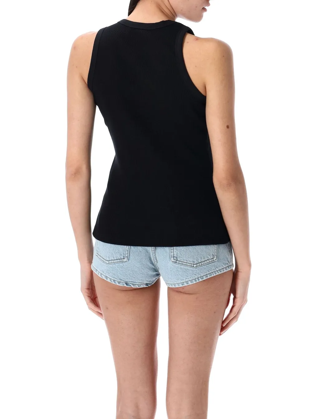 Washing Clip Rib Tank Top