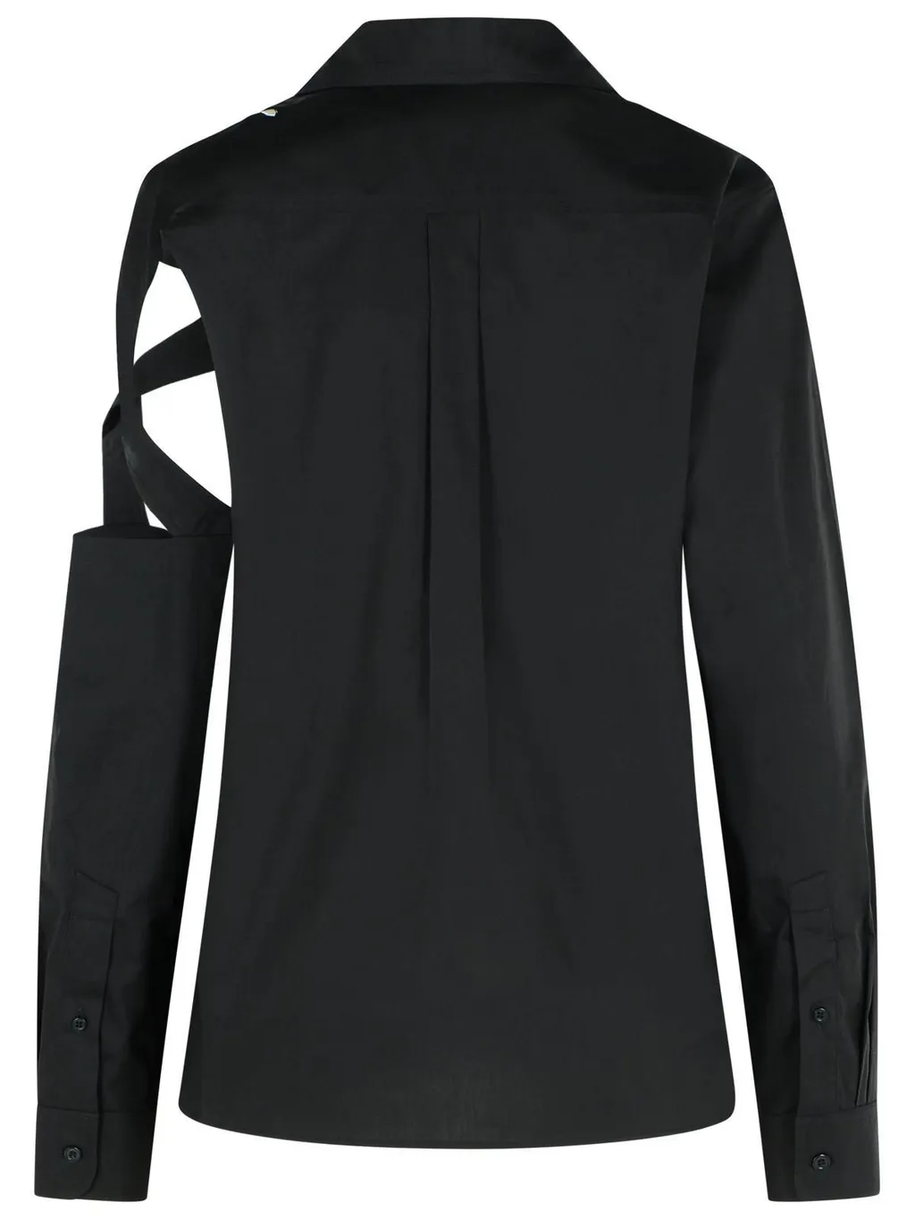 Cut-Out Buttoned Shirt