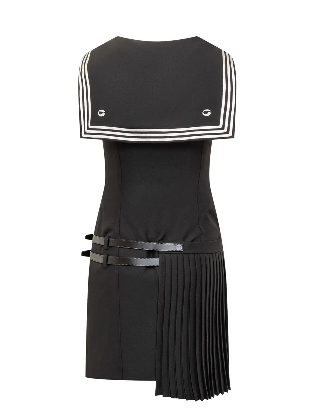 Pleated Uniform Dress