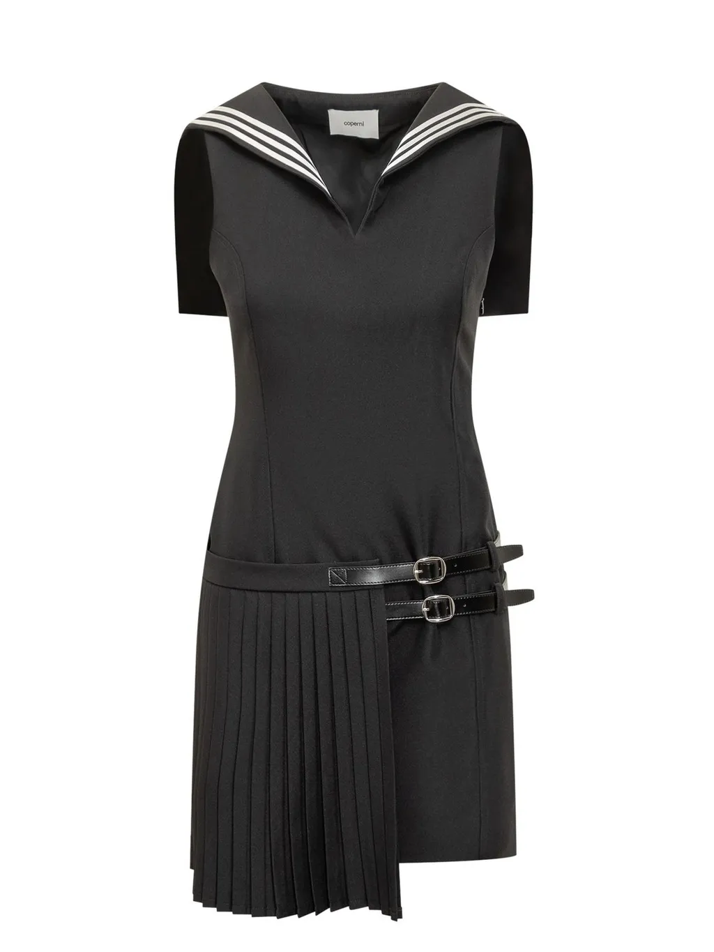 Pleated Uniform Dress