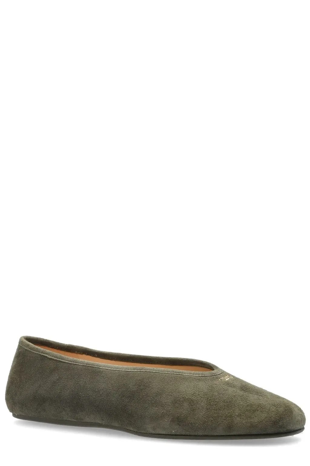 Houston Logo Printed Ballet Flats