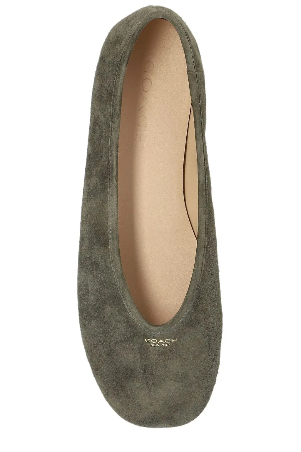 Houston Logo Printed Ballet Flats