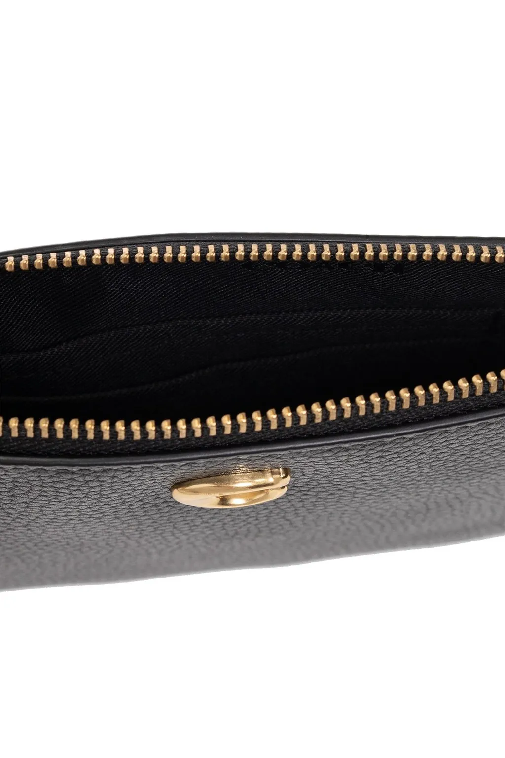 Logo Plaque Small Wristlet