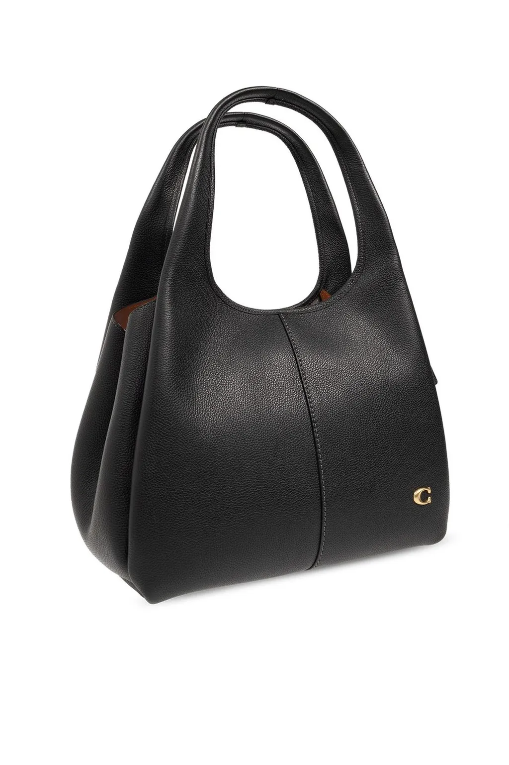 Lana Logo Plaque Shoulder Bag