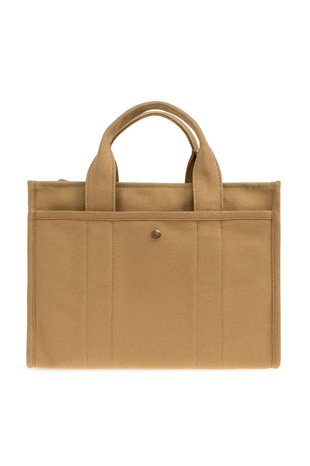 Logo Flocked Tote Bag