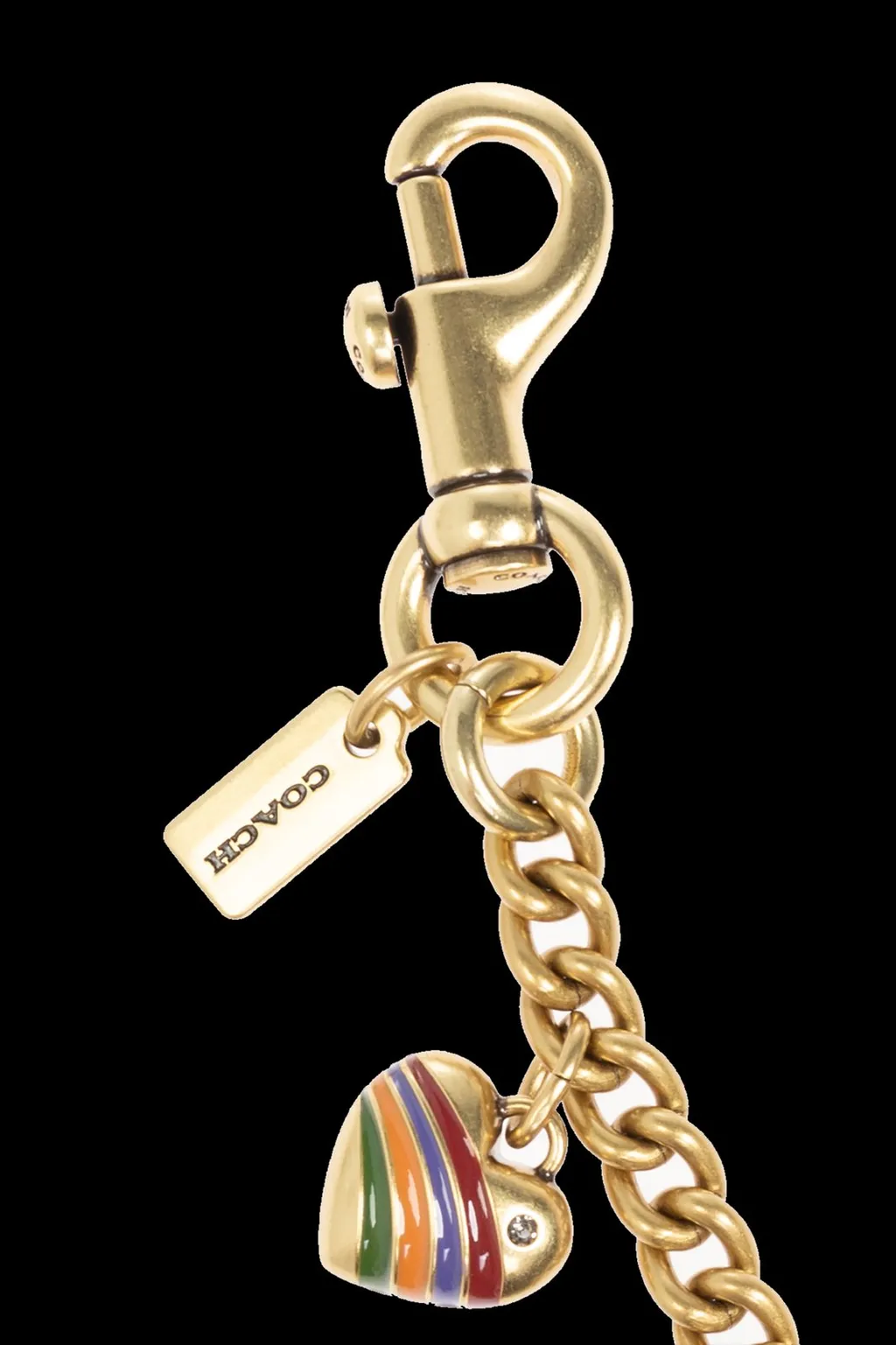 Motif Chain Bag Charm