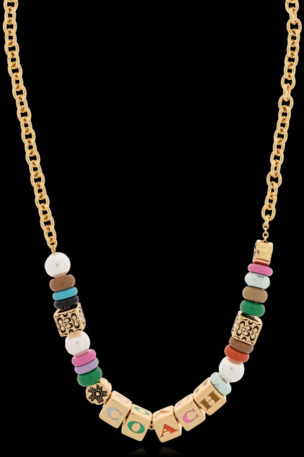 Charm Detailed Chain Necklace