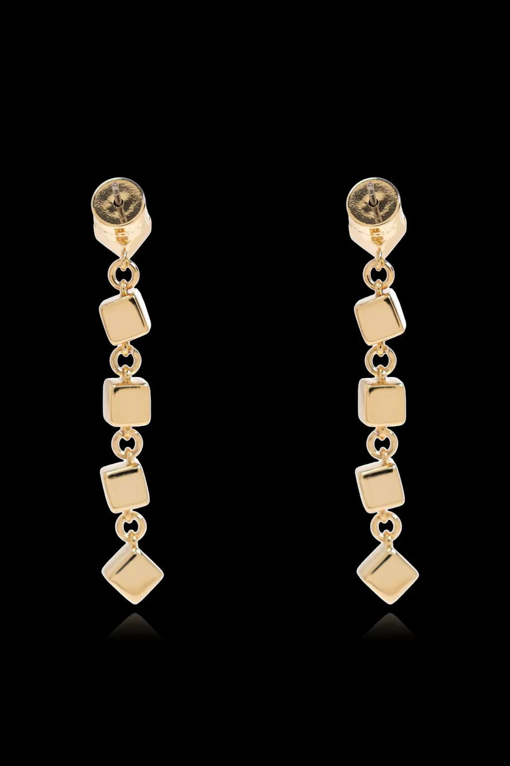 Charm Detailed Long Earrings