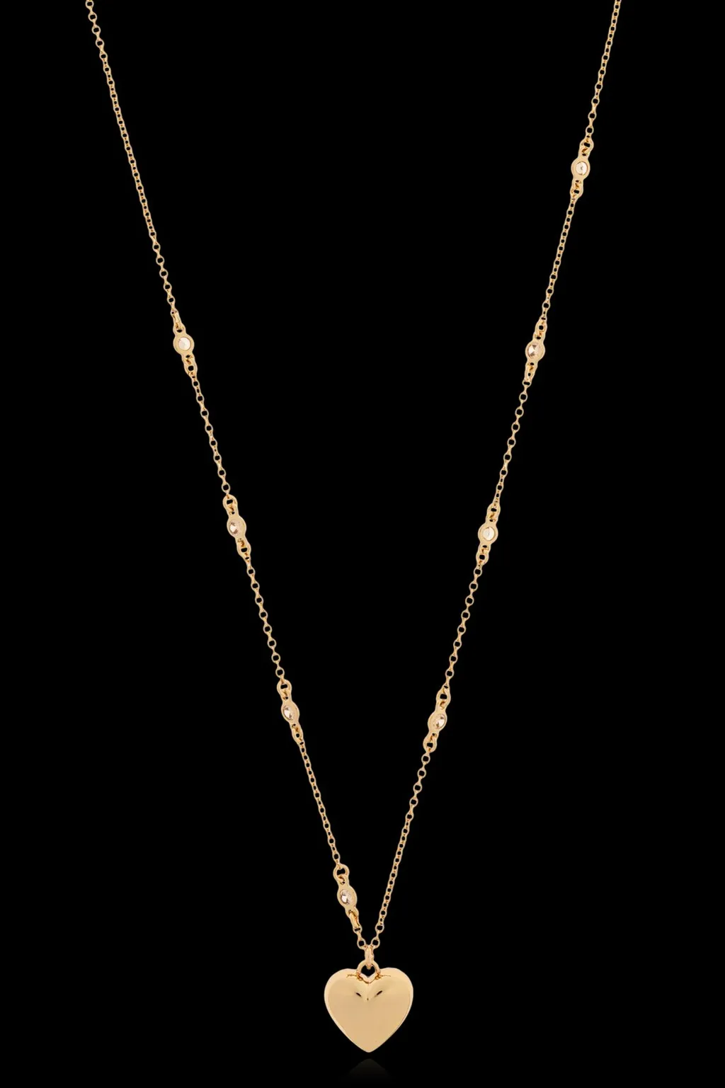 Heart Pendant Chain Necklace
