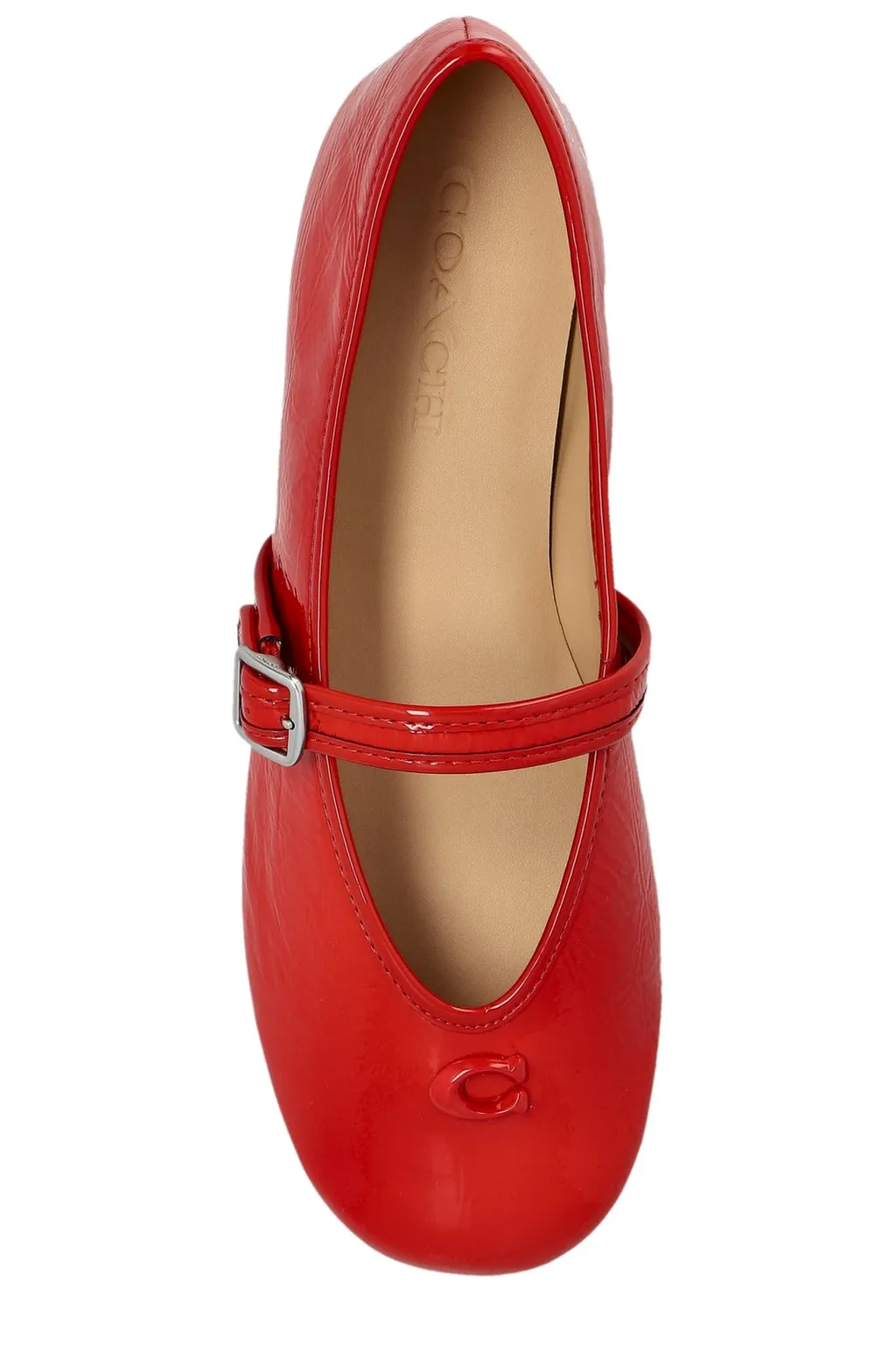 Buckle Detailed Ballet Flats