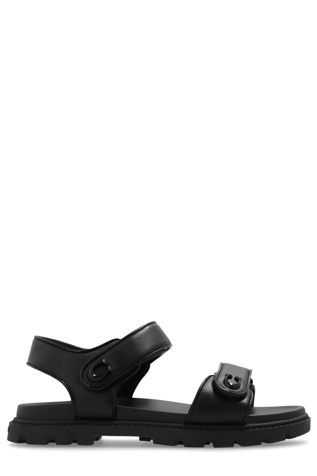 Brynn Logo-Plaque Sandals