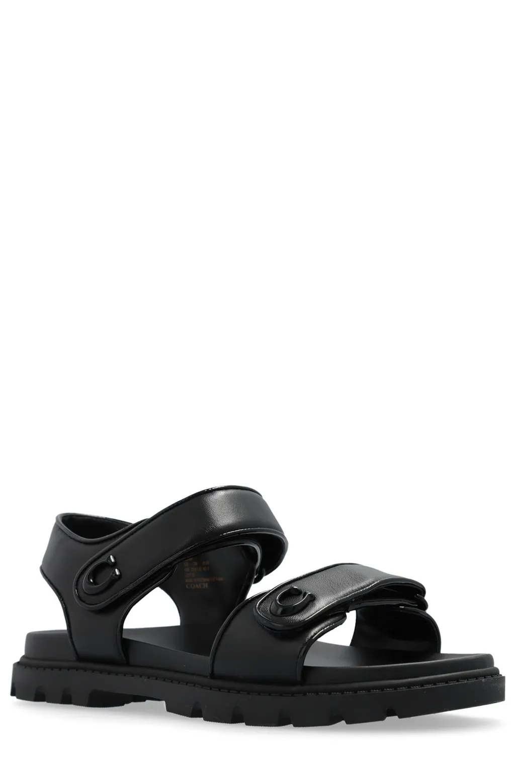 Brynn Logo-Plaque Sandals