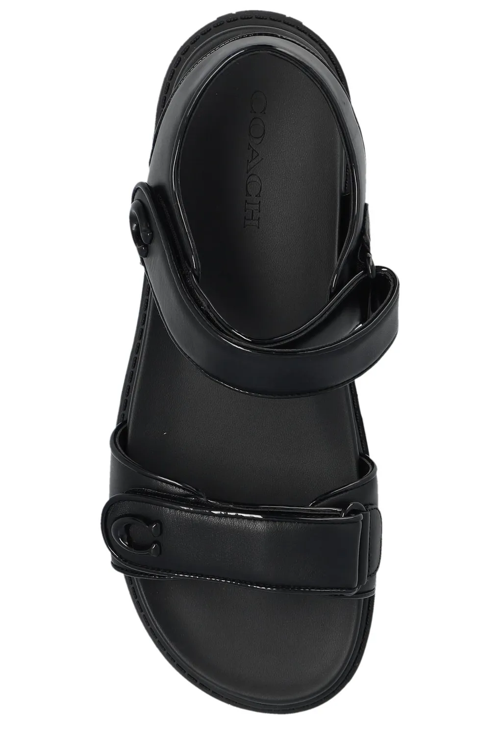 Brynn Logo-Plaque Sandals