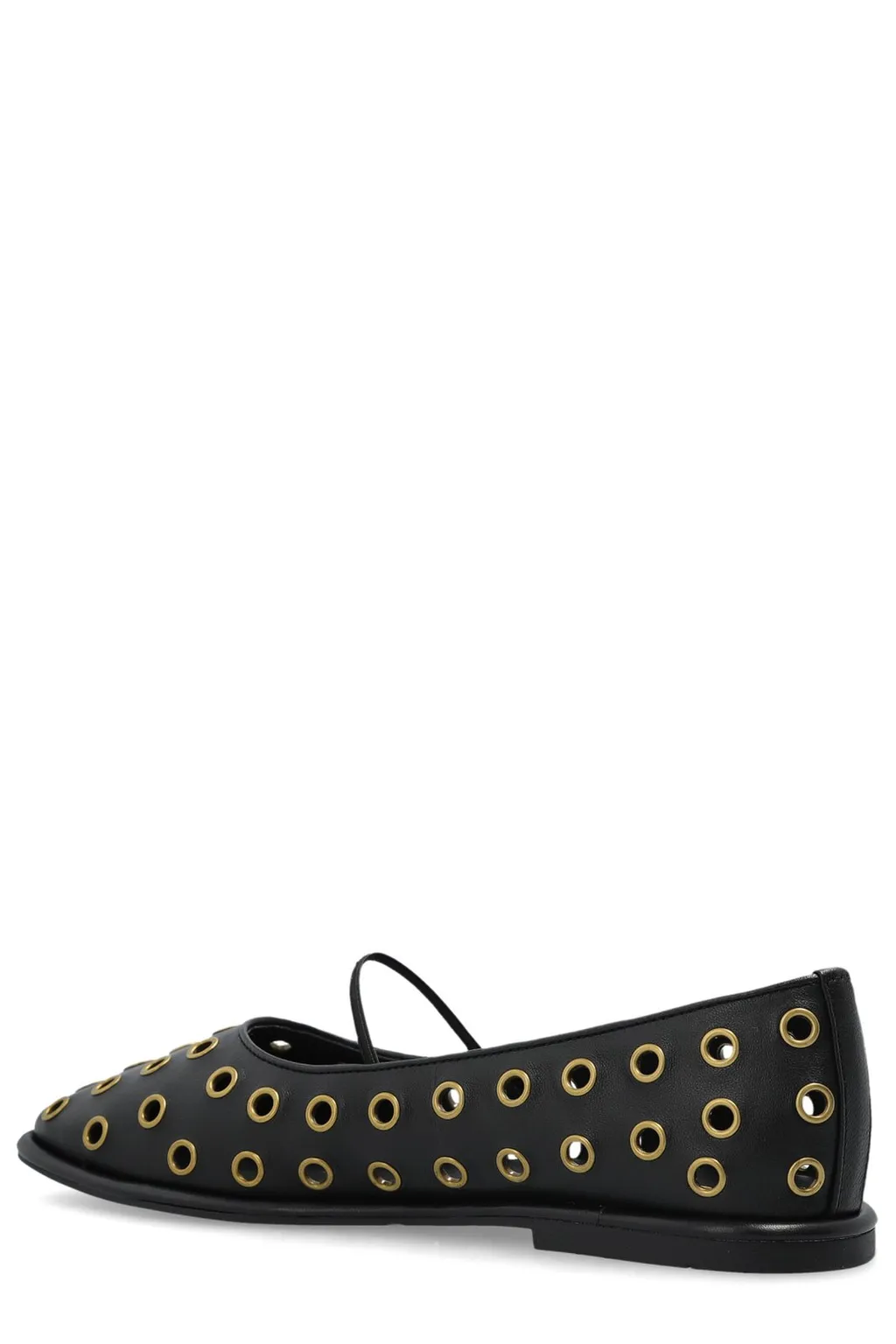 Emilia Grommet Embellished Mary Jane Shoes