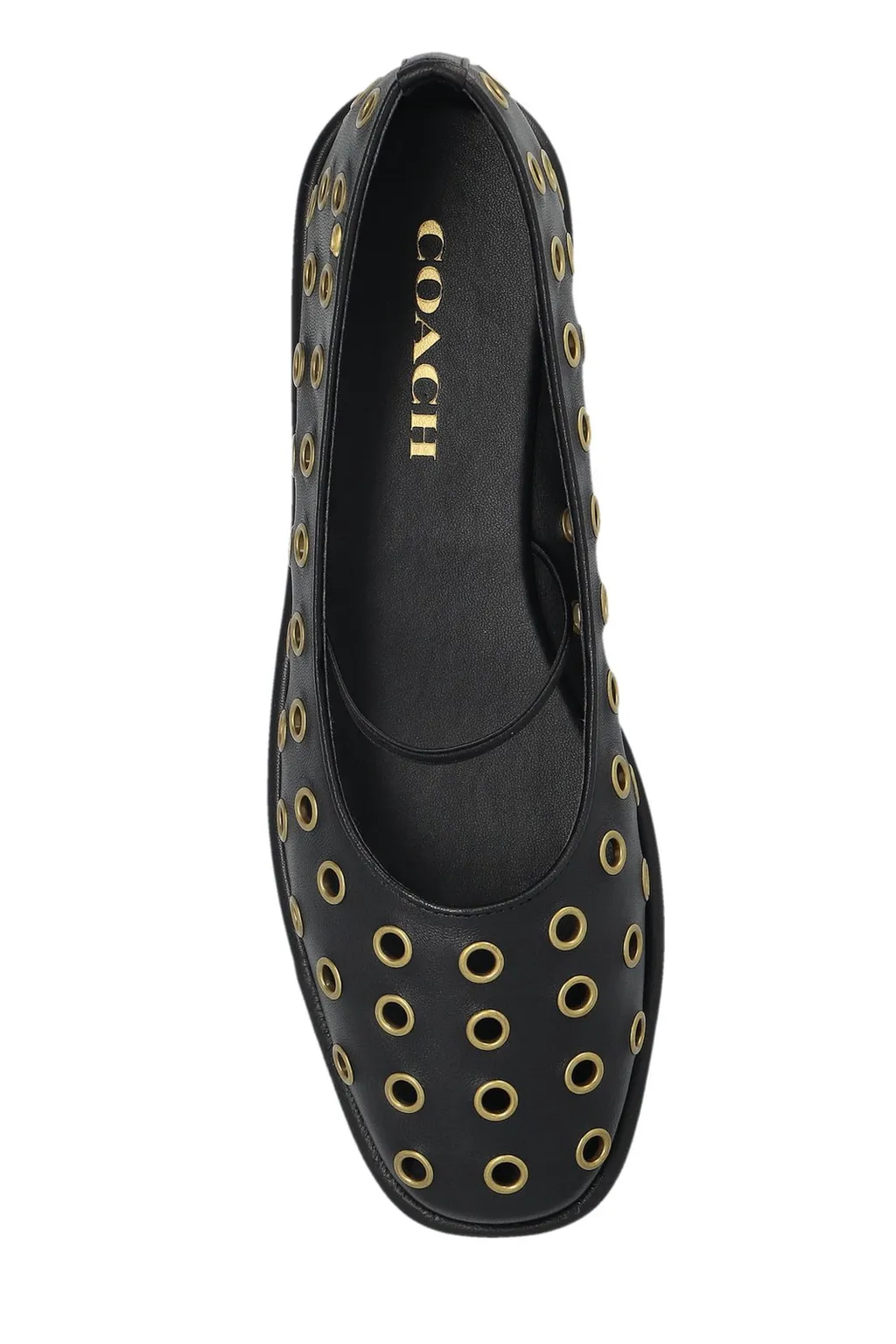 Emilia Grommet Embellished Mary Jane Shoes