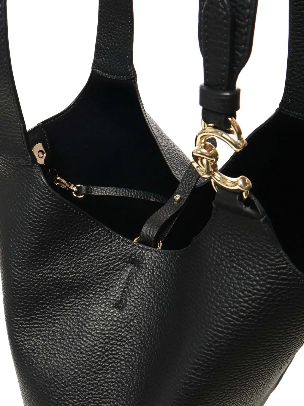 C-Easy Logo Plaque Shoulder Bag