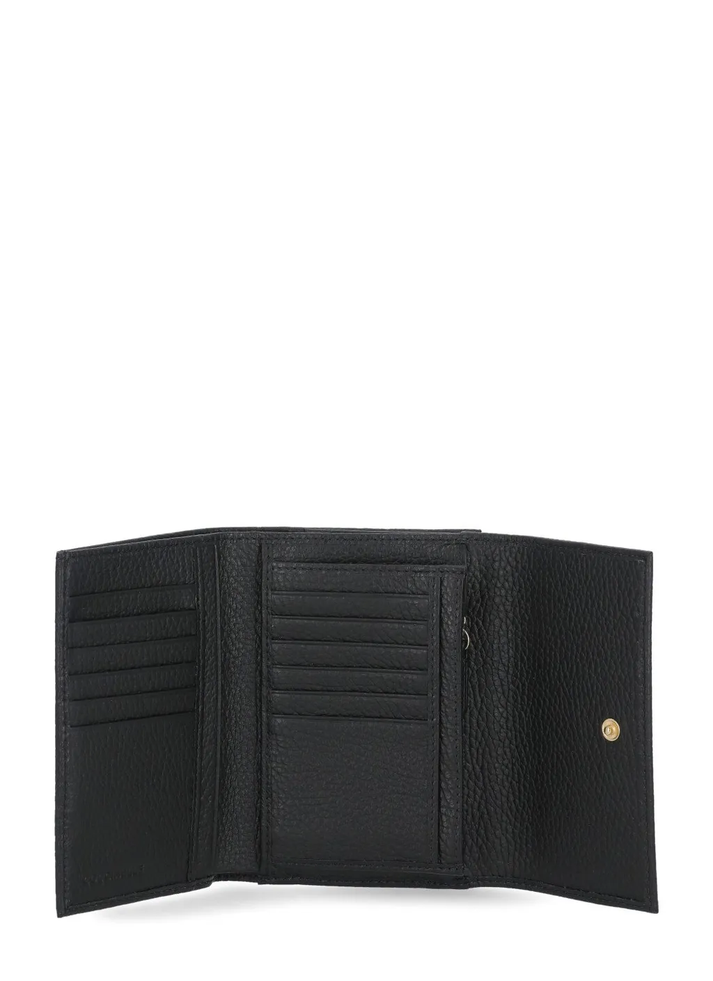 Logo Lettering Tri-Fold Wallet