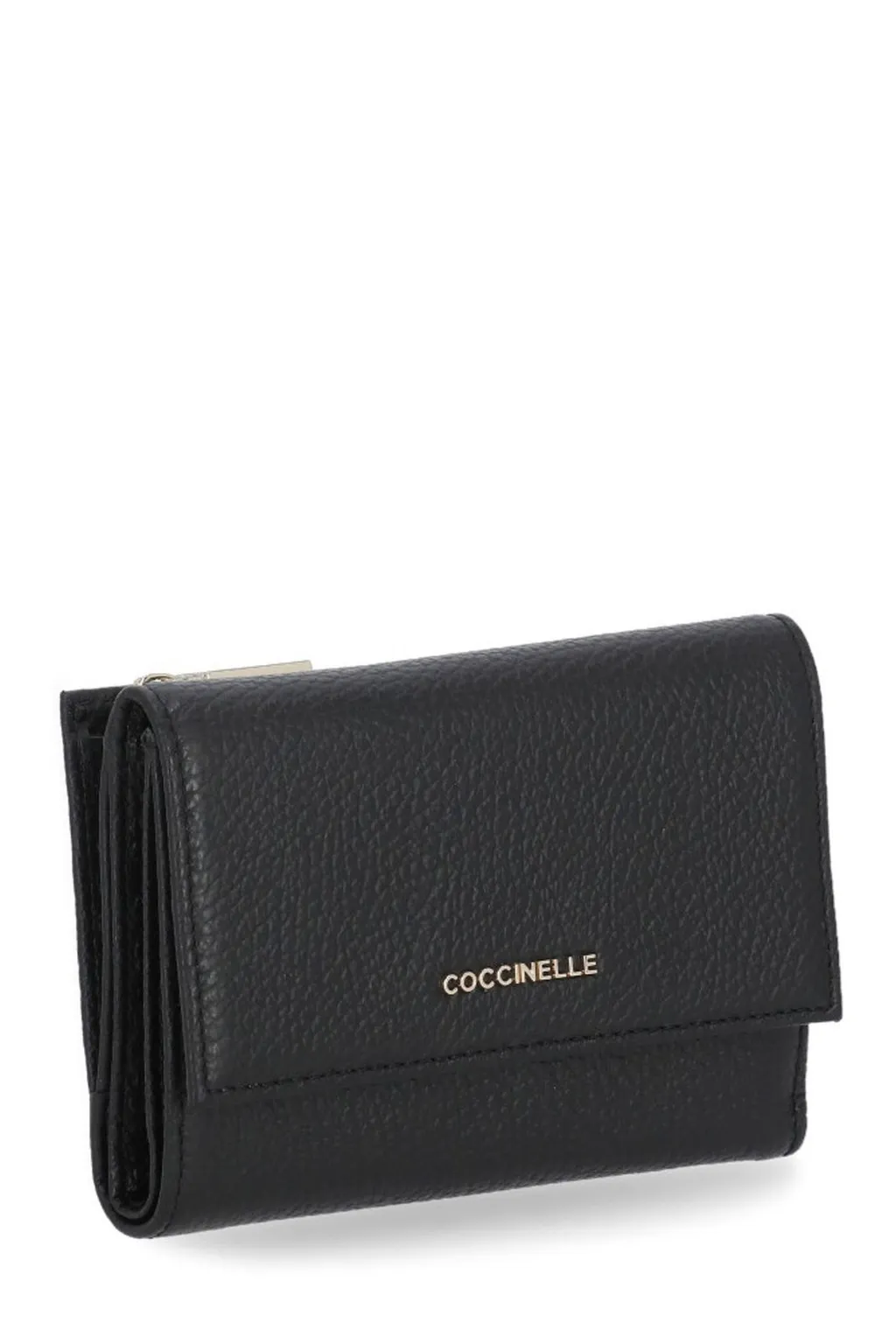 Logo Lettering Tri-Fold Wallet