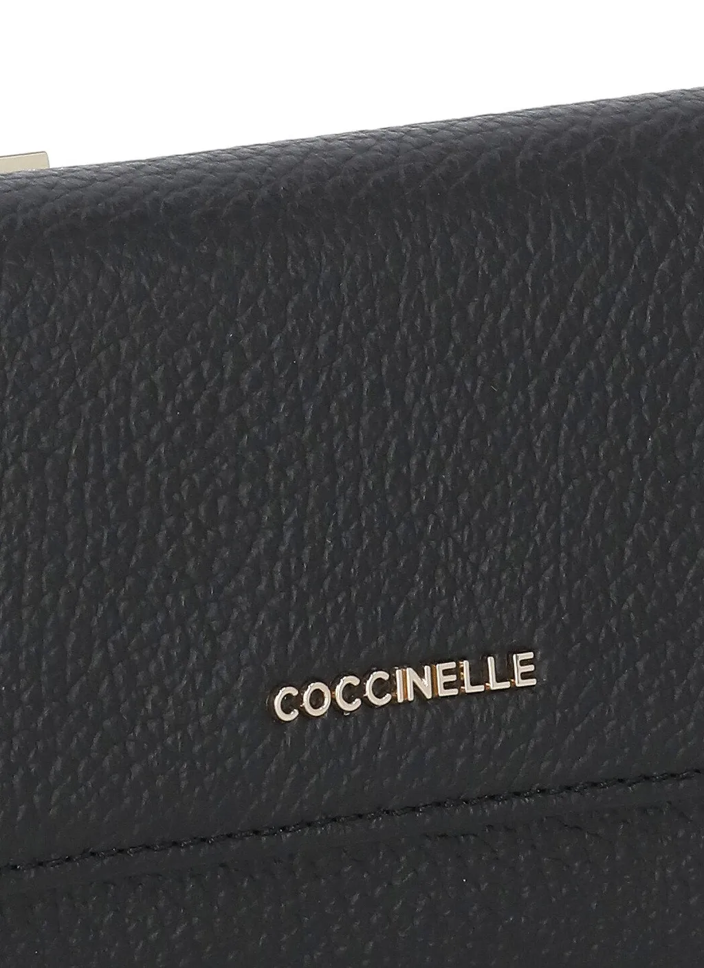 Logo Lettering Tri-Fold Wallet