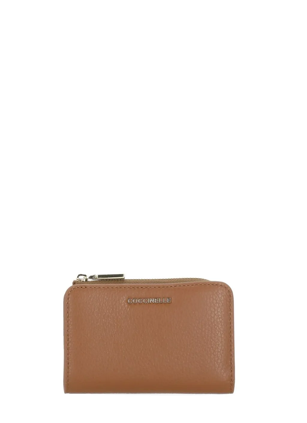 Logo Lettering Zipped Wallet