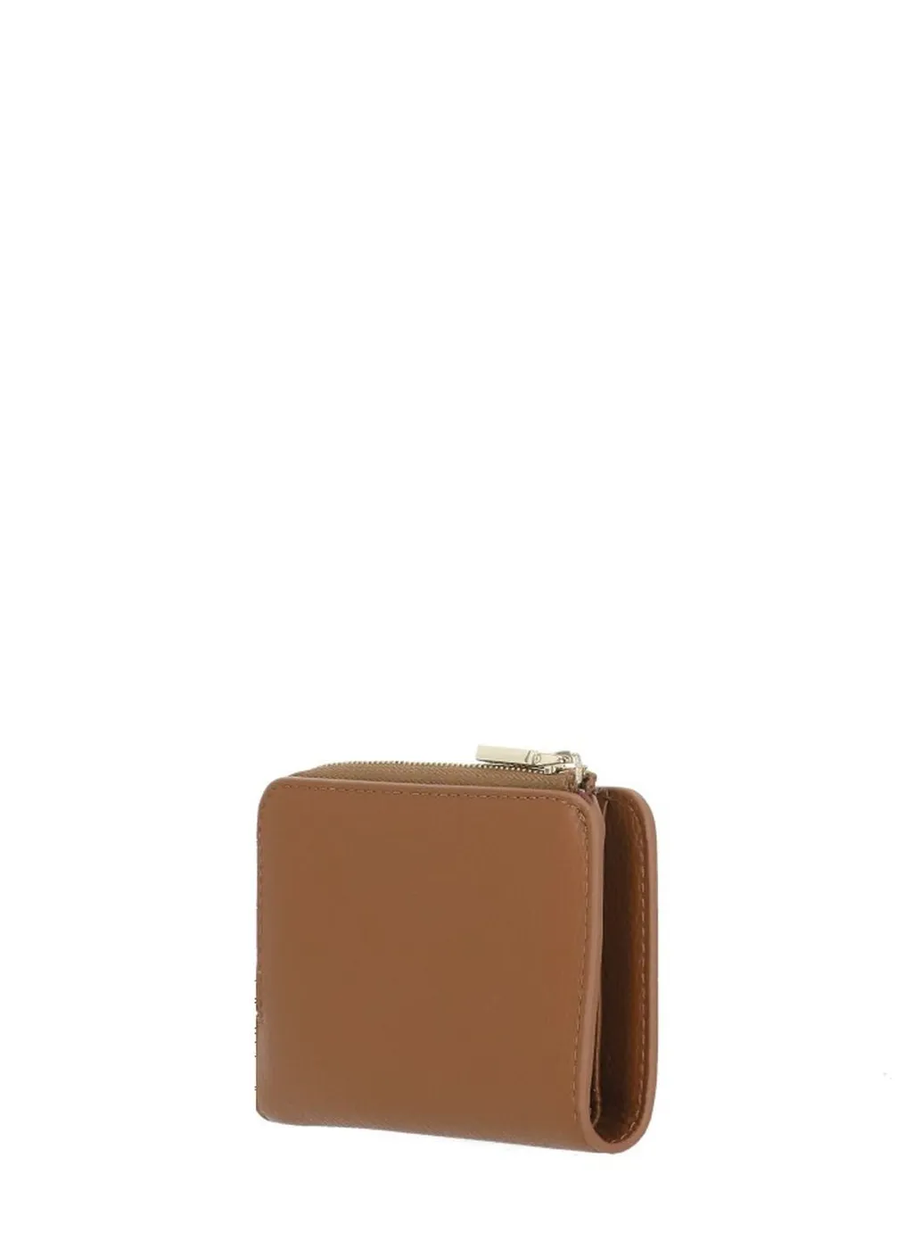 Logo Lettering Zipped Wallet