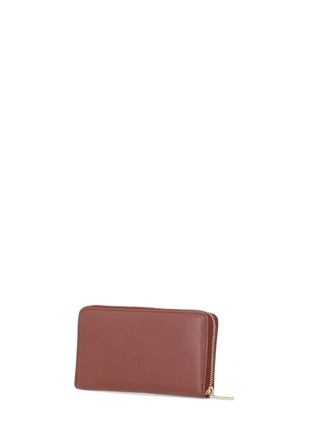 Logo Lettering Zipped Wallet