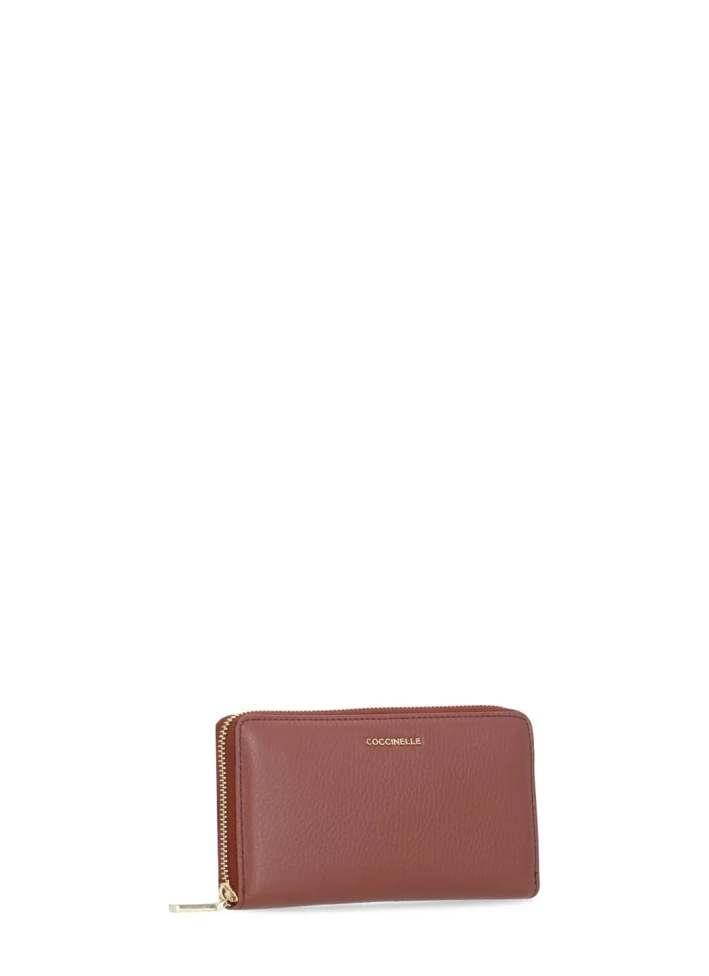 Logo Lettering Zipped Wallet