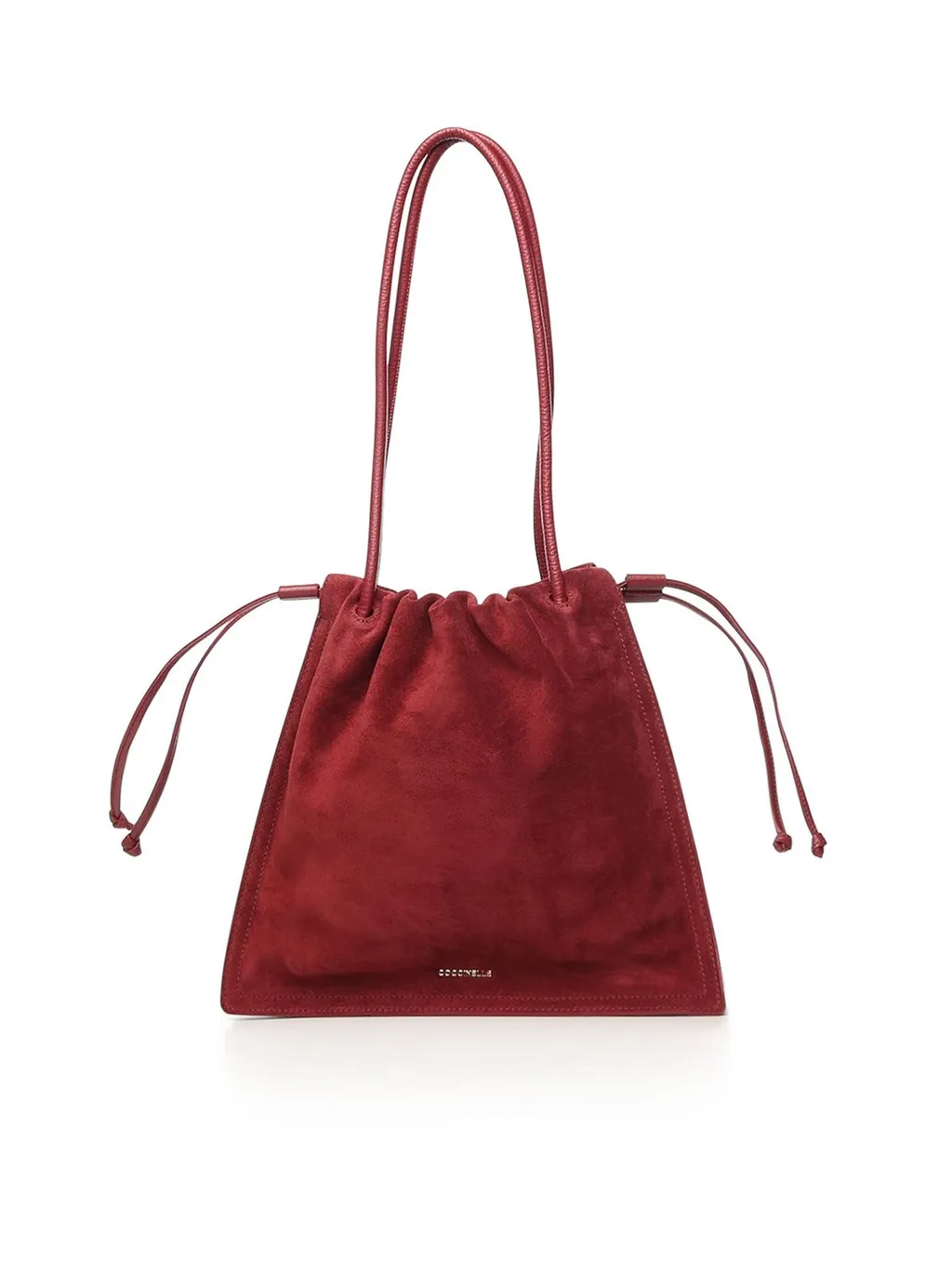 Logo Embossed Shoulder Bag