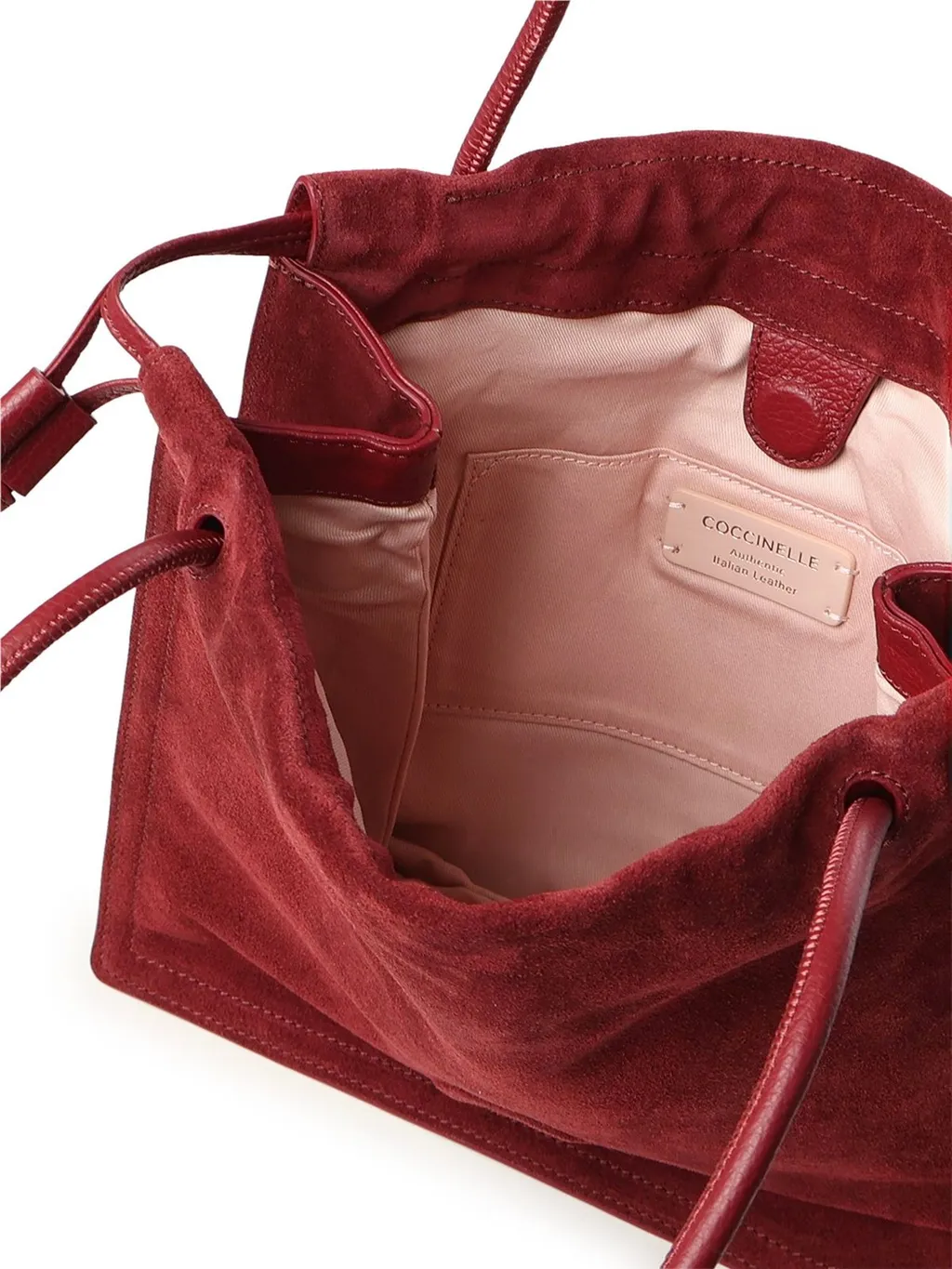 Logo Embossed Shoulder Bag
