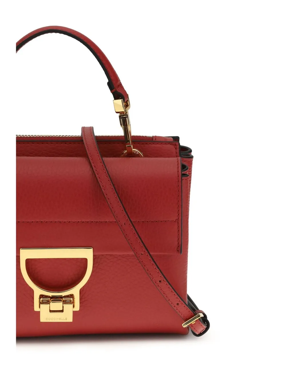 Arlettis Foldover Top Small Top Handle Bag