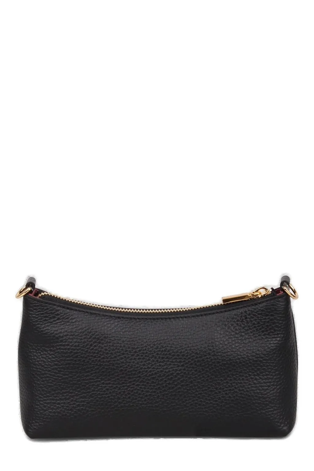 Aura Logo Debossed Shoulder Bag