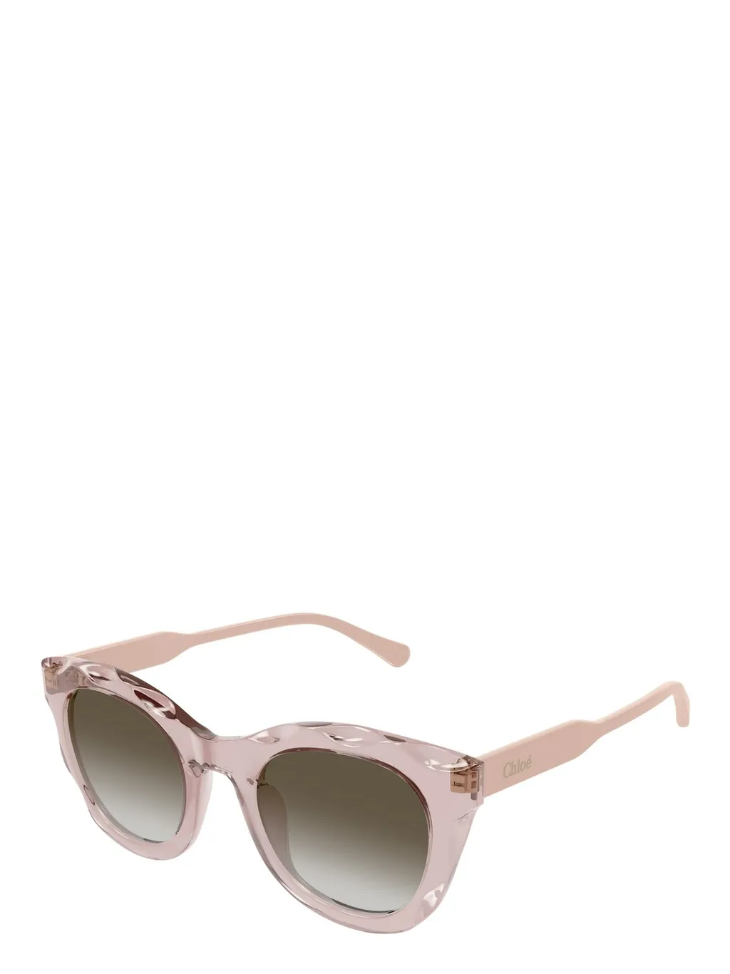 Oval-Frame Sunglasses