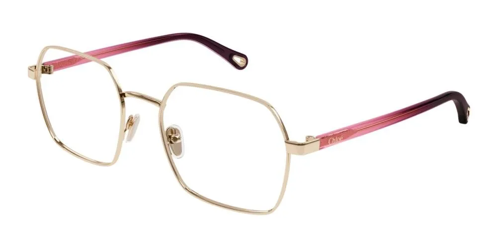Square-Frame Logo-Engraved Glasses