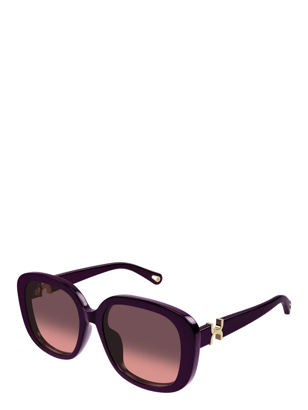 Oval-Frame Sunglasses