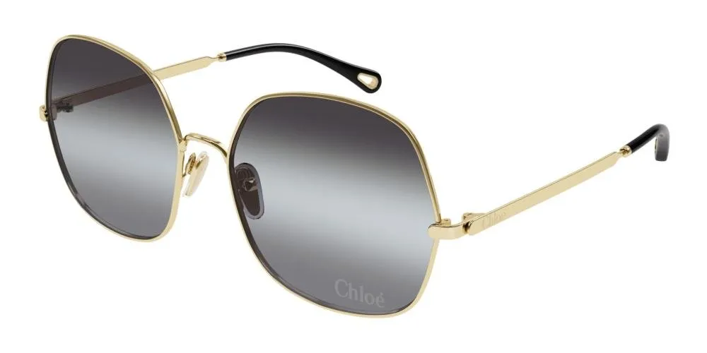 Geometric Frame Sunglasses