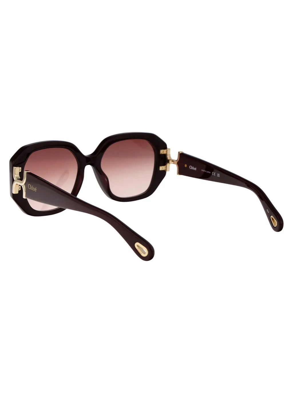 Geometric Frame Sunglasses