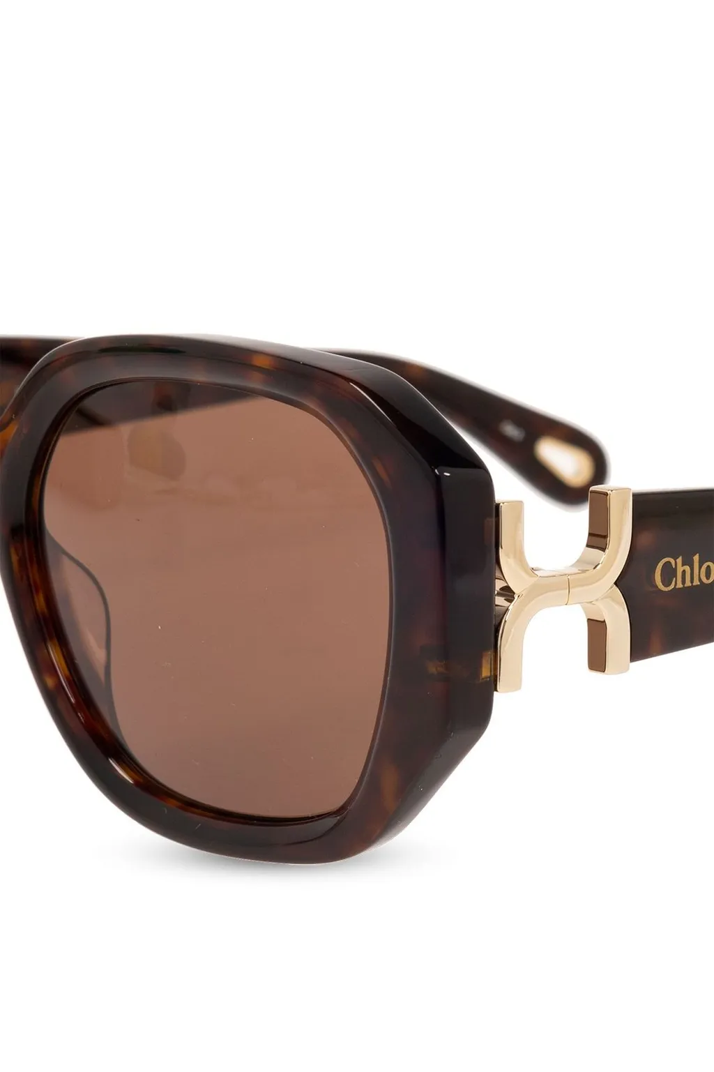 Geometric Frame Sunglasses