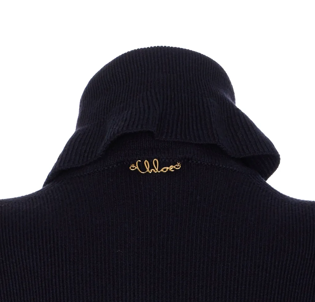 Fitted Turtleneck Sweater
