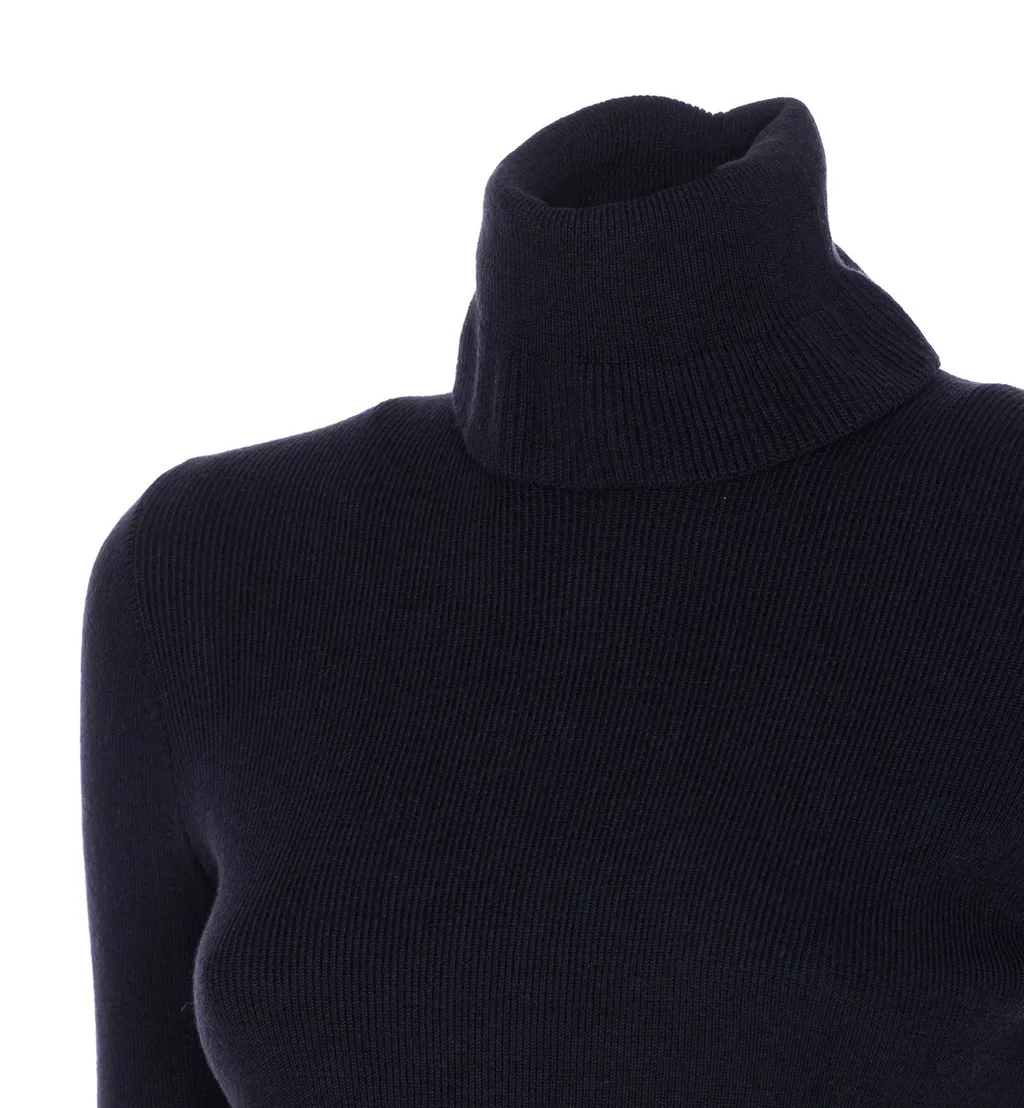 Fitted Turtleneck Sweater