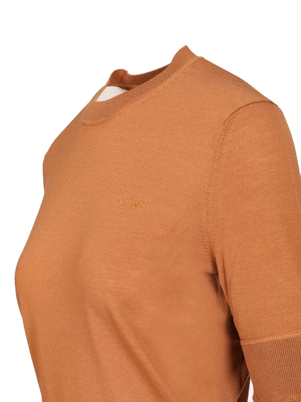 Short-Sleeved Knitted Top