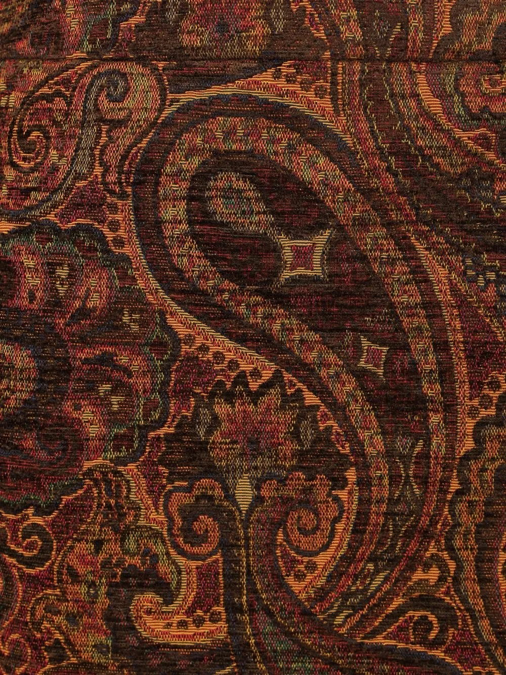 Paisley Jacquard Mini Skirt